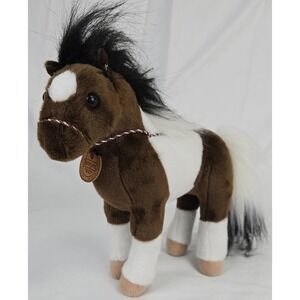 Breyer Plush Showstopper Paint Horse 13'' Brown/White Stuffed Animal Aurora 2022